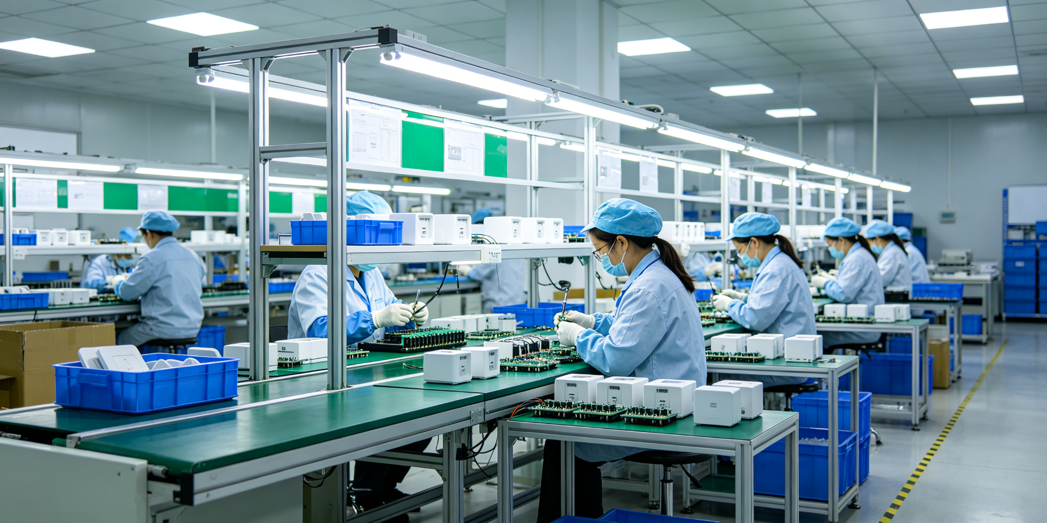 Honorberry Smart Home Factory Production Line